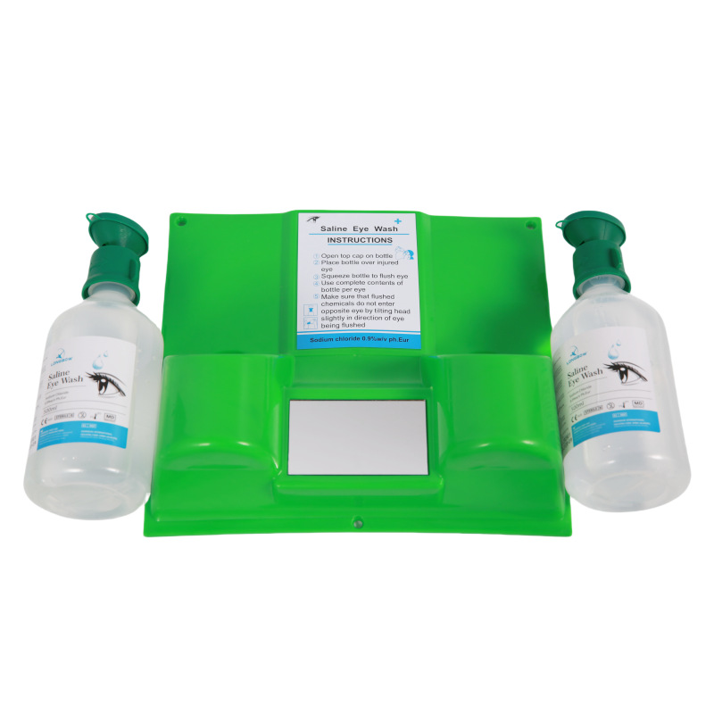 Portable Emergency Skin Washing Eye Wash suit Chemical Industry Eye Wash PH0.9% Sodium Chloride Solution