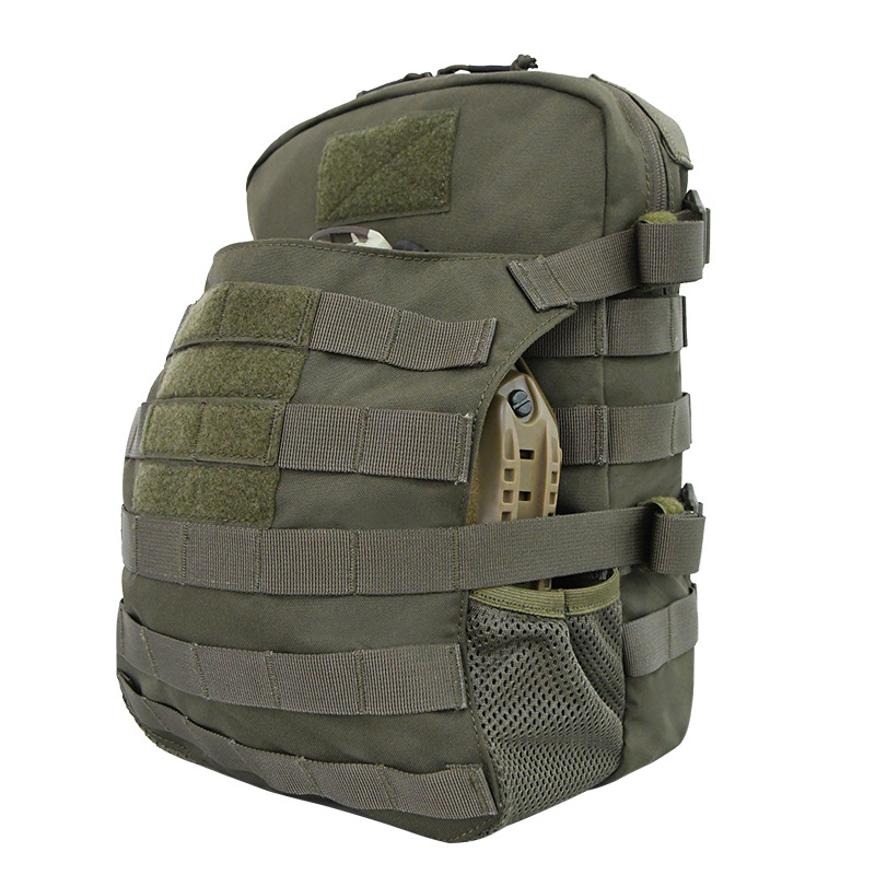 Gaf500D Nylon Foldableable Helmet Cover with Tactical Vest Bag for Connecting Vest