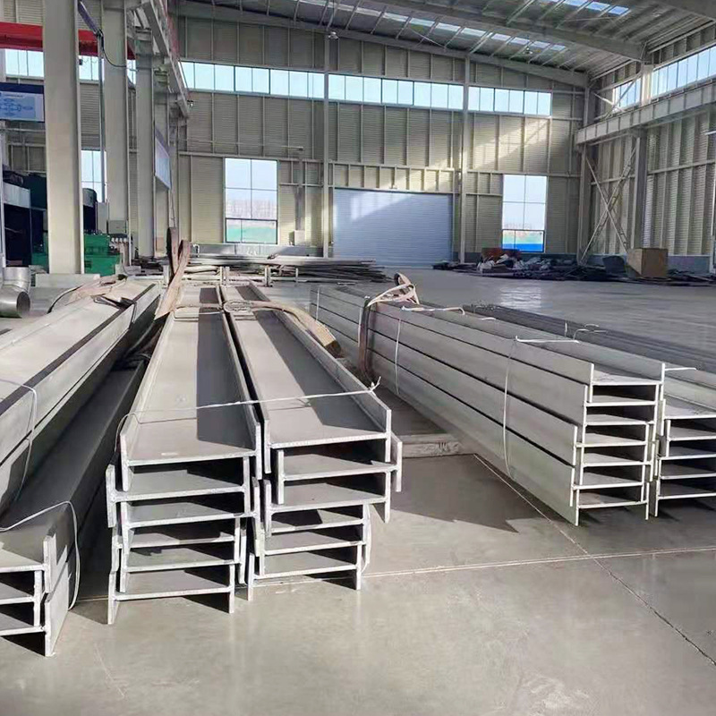 High Quality 201/304/316 Stainless Steel I-Beam Steel Structure Engineering Material H-Shaped Steel Wholesale Cutting and Retail