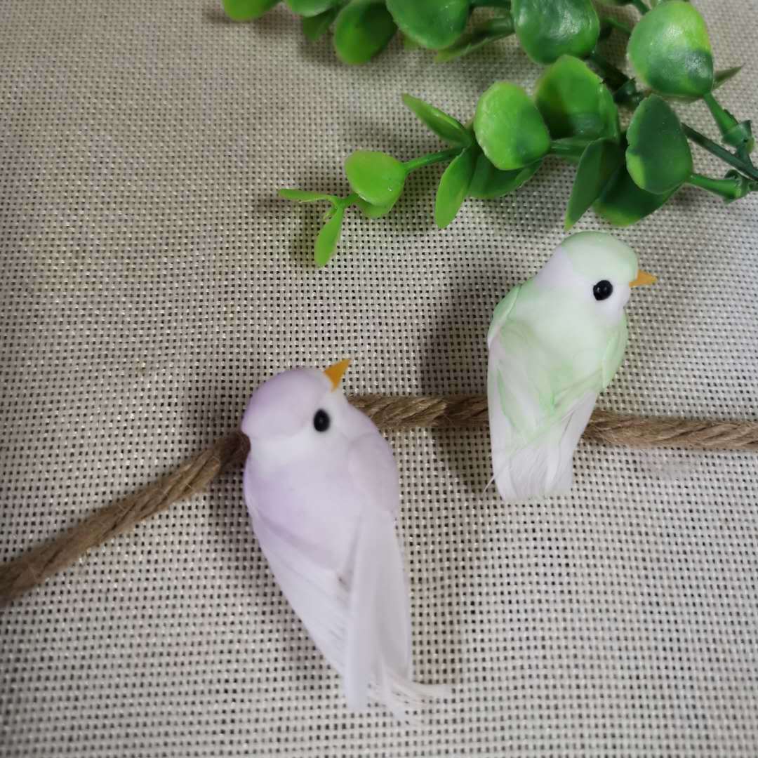 Favorite by Hairpin Niang/Fat-chirped Wingfinch/Simulation Feather Bird/Hairpin Decoration Bird