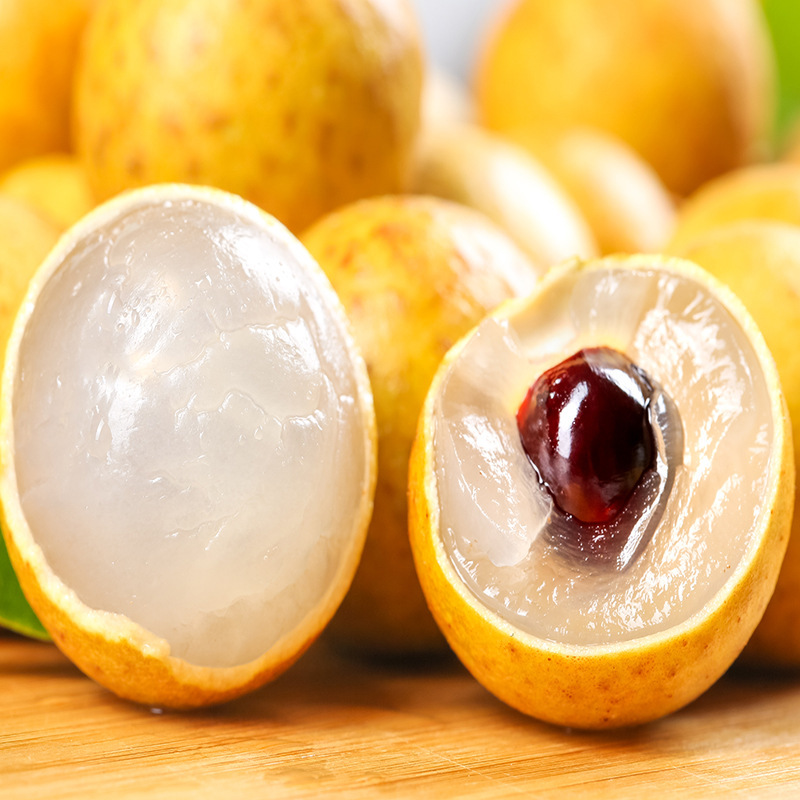 Fresh Imported Longan from Taiwan, Seasonal Fruit, Non-Stone, Large Fruit for Pregnant Women, Free Shipping Per Box