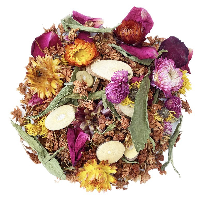 Street Stall Herbal Tea, Six-Flavor Tea, Herbal Tea, Eight-Treasure Tea, Golden Dragon Tea, Mountain Honey Grass, Monk Fruit Flower