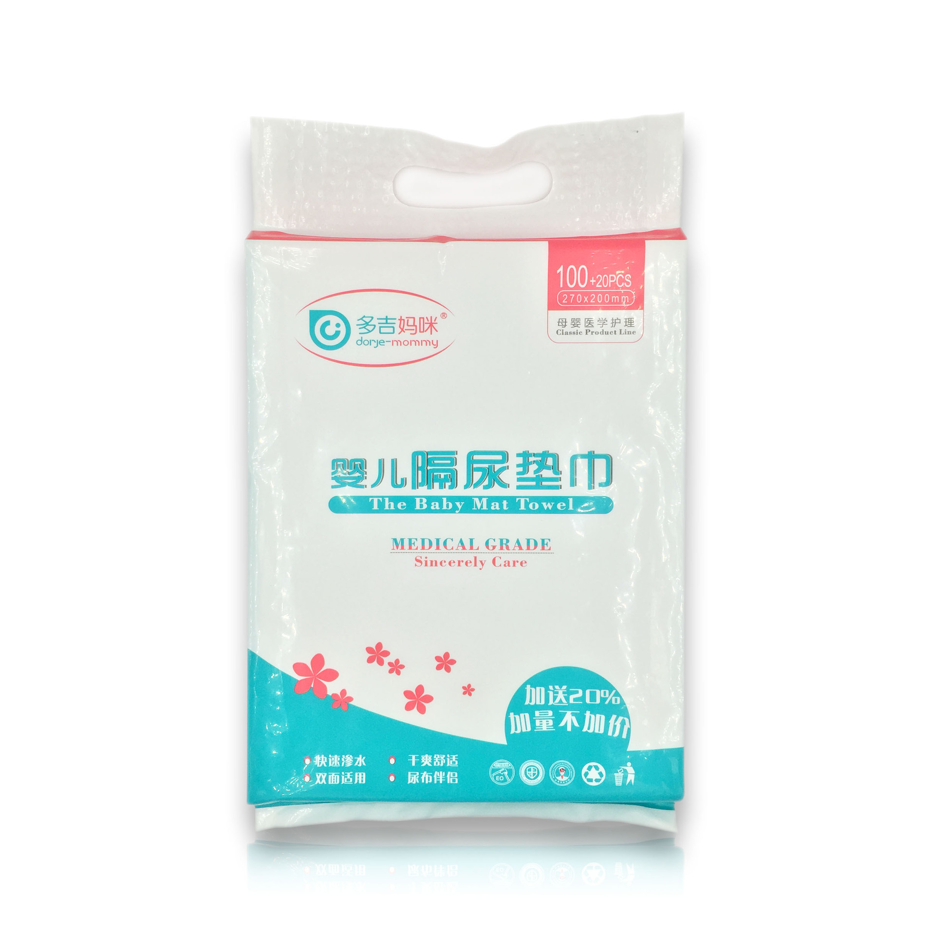 Baby Cleaning Care Pad Manufacturers Supply Disposable Diaper Pads for Infants and the Elderly in Stock Wholesale