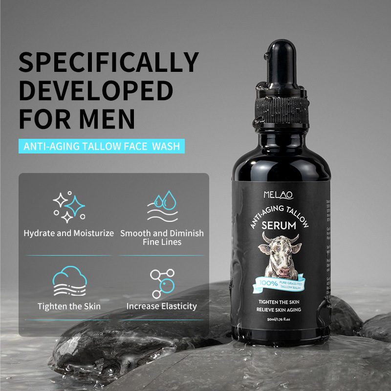 Эссенция для лица из коровьего жира для мужчин от Amazon, подтягивающая кожу, уменьшающая мелкие морщины