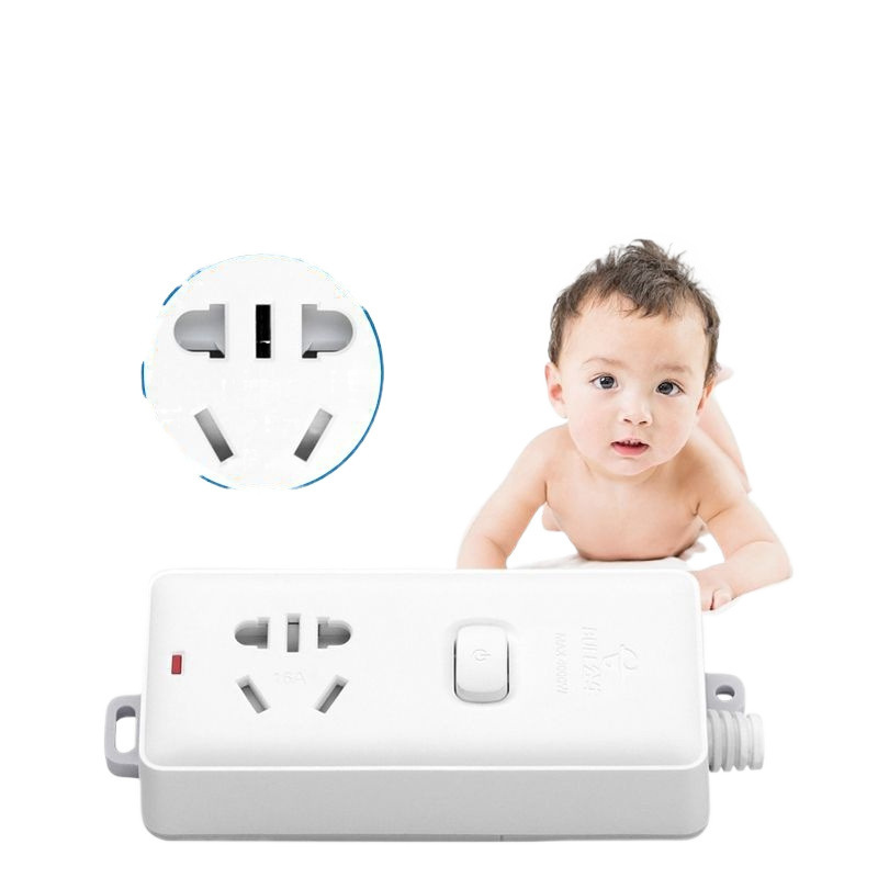 Bull Air Conditioner Socket Large Three-Hole Power Plug Adapter Power Strip Stove Plug Board with Cord One-Piece Drop Shipping Free Shipping