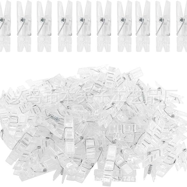 Мини прозрачный зажим 2.5/3/3.5/4.5 см, прозрачный пластиковый зажим для одежды, зажим для фотографий, акриловый маленький зажим