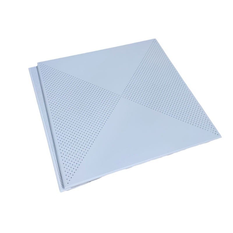 Integrated Ceiling 600*600 Engineering 0.8 Thick Aluminum Gusset Plate Full Set of Accessories Office Learning Ceiling Packaging Materials