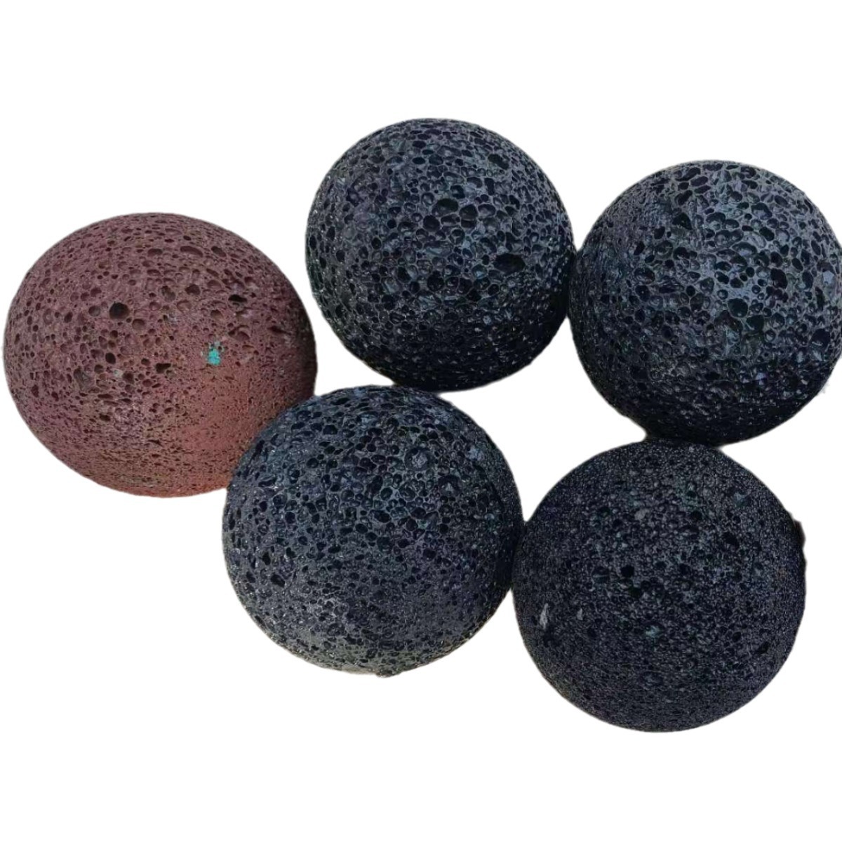 Aromatherapy volcanic stone ball fragrant stone dead skin removing calluses foot grinding ball volcanic stone porous aromatherapy stone particles supply