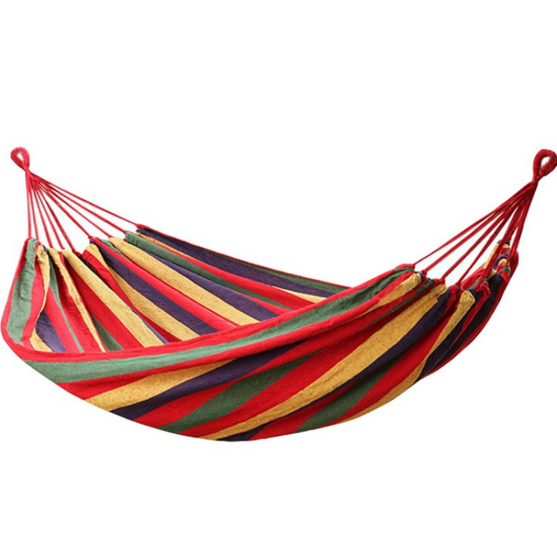 Sell Various Outdoor Canvas Hammock Parachute Cloth Hammock Anti Rollover Hammock Nylon Polyester Cotton Canvas