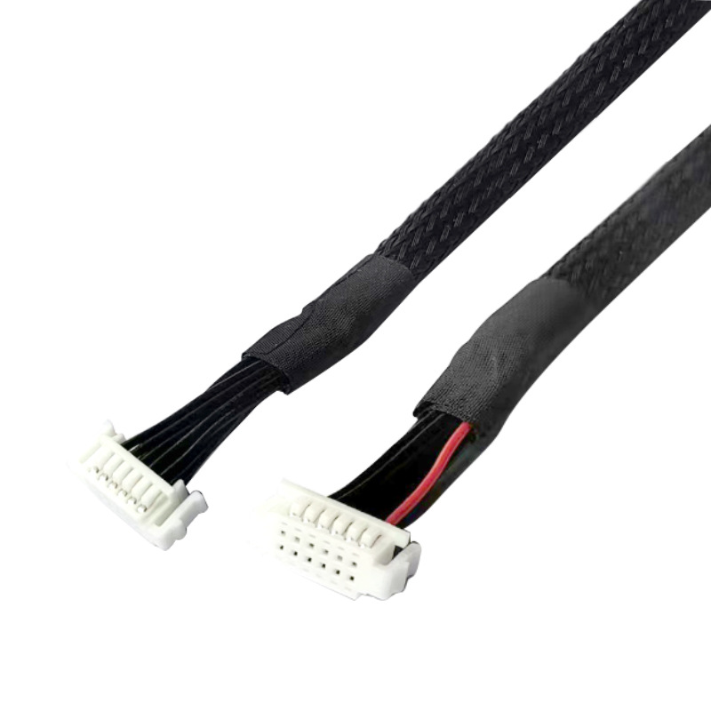 Factory wholesale fan industrial equipment terminal wire electronic wire cable 6p rubber case ul1571 fan adapter wire