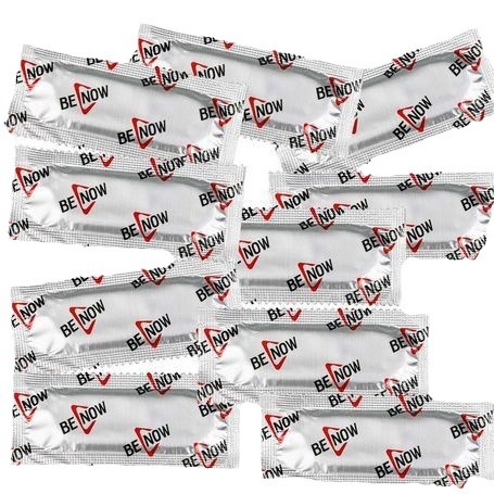 Foreign Trade English Export Spot Condoms Long Package Glossy Particles Hyaluronic Acid Ultra-Thin Large Oil Benow