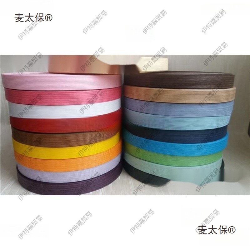 Wide Paper Rattan Colored Paper Rope Exported to Japan, Paper Rattan Weaving Handmade Material, Rice Roll, Metabo