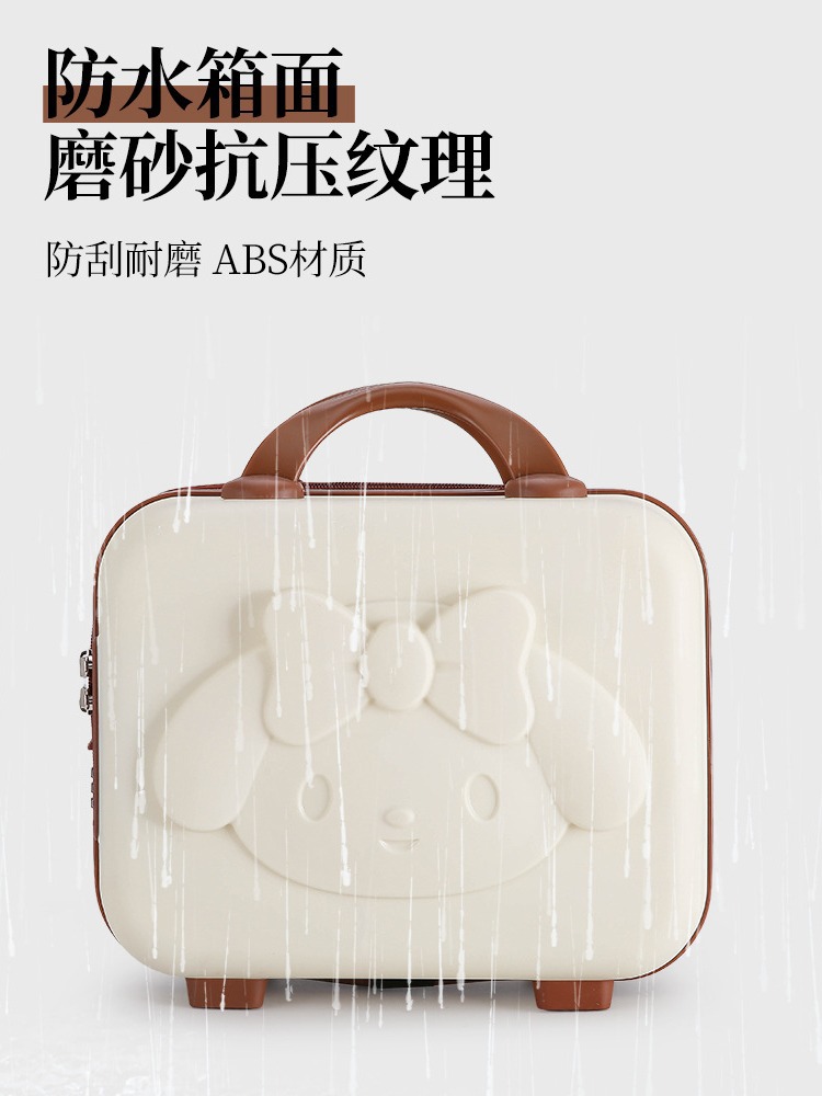 14 inch men's and women's children's suitcase cartoon pattern suitcase storage bag box hand gift