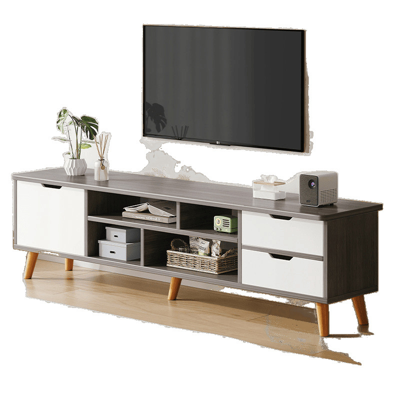 Tv Cabinet Simple Modern High Style Living Room Home Bedroom Tv Table Storage Cabinet Floor-Standing Small Apartment Tv Cabinet