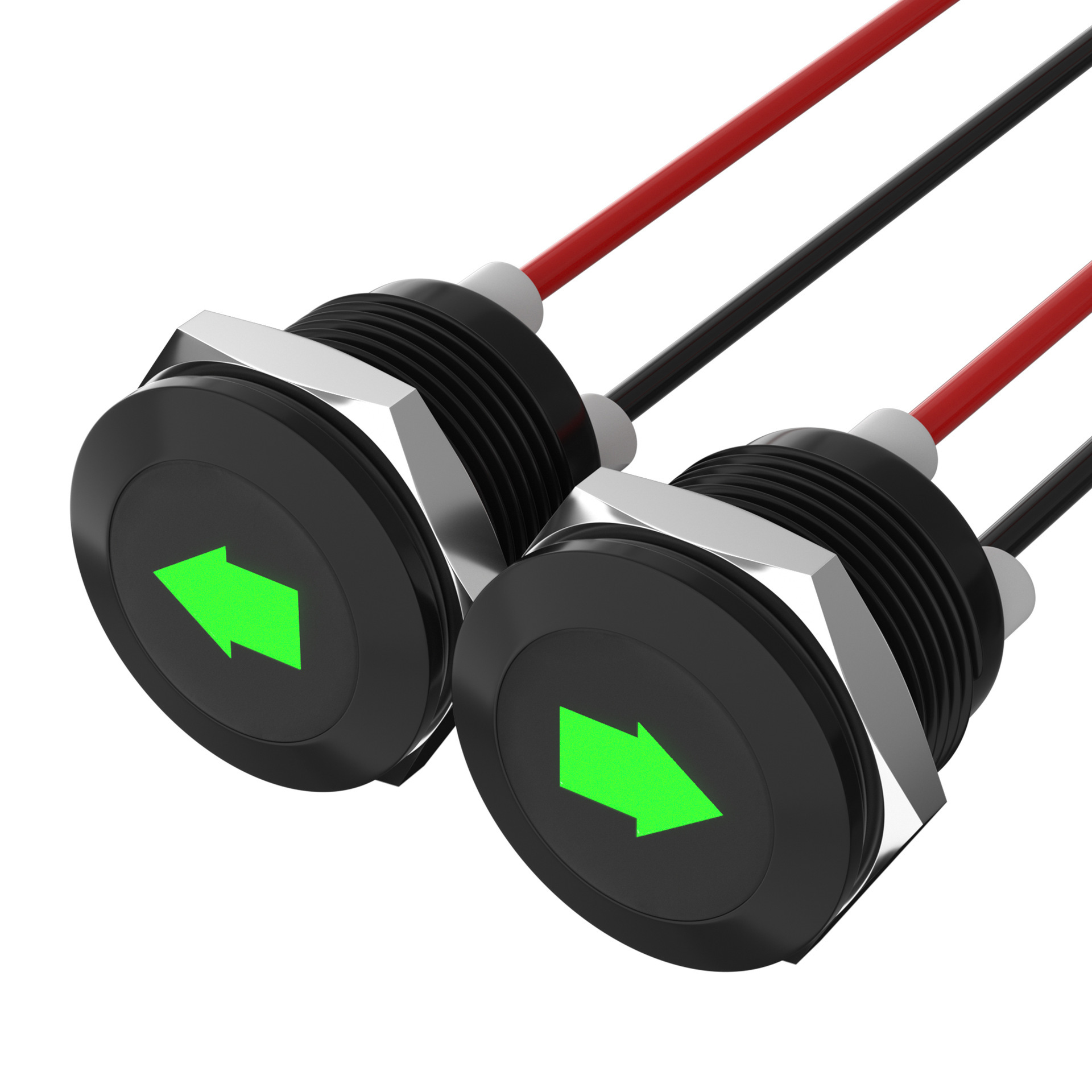 IP67 waterproof 12mm metal signal lamp waterproof signal indicator LED indicator power indicator