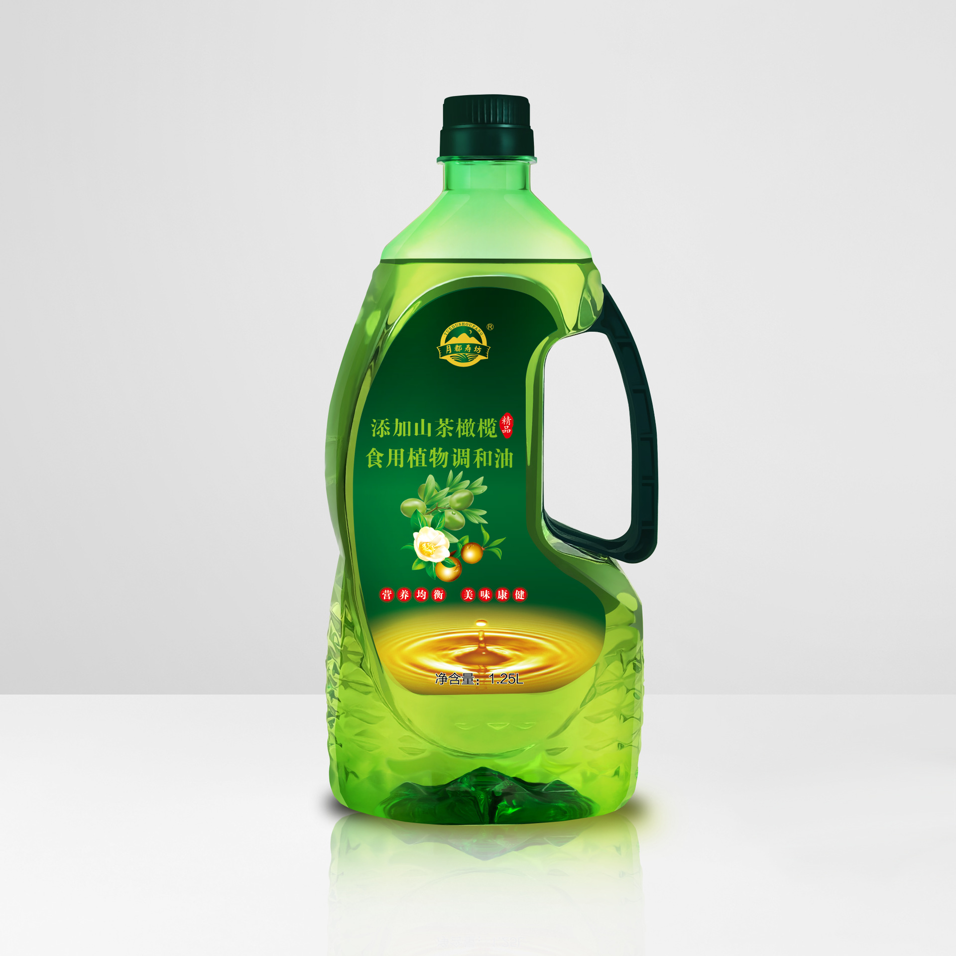 1.25/1.5/1.8 liters pure rice oil will sell gifts Camellia olive flax seed edible blend oil wholesale