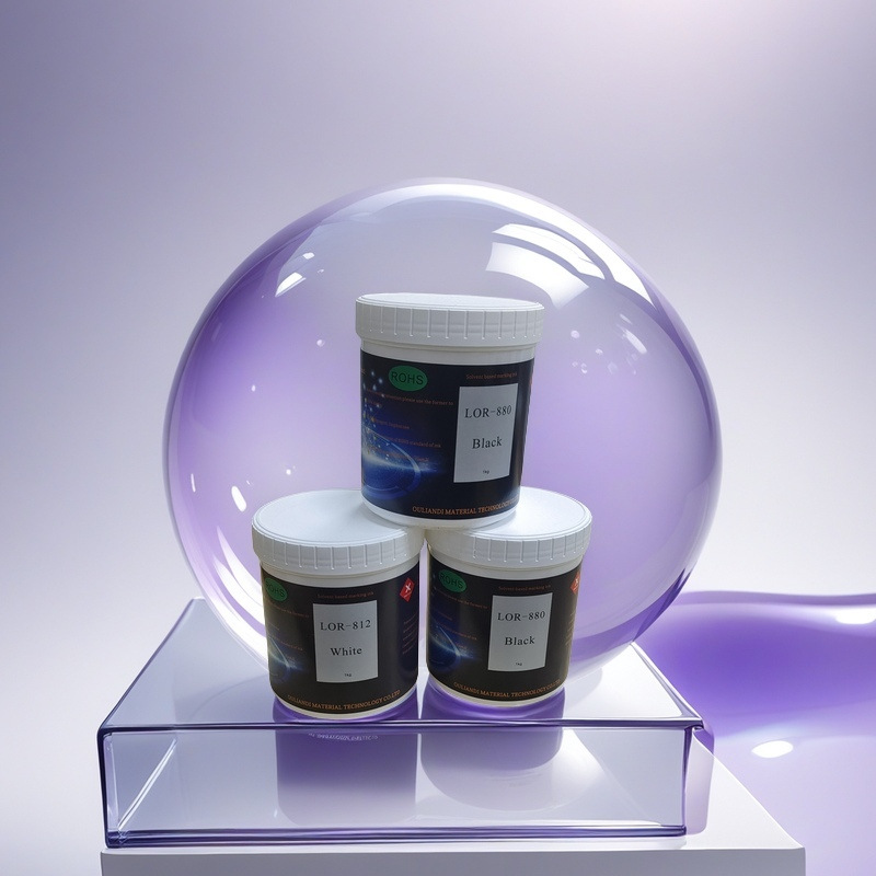 Rubber Ink for Printing on Lacquered Surfaces, Phone Cases, Leather, Tpu Soft Rubber Toys, and Electronic Cigarette Screen Printing Ink