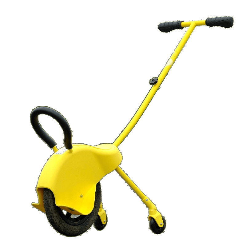 Parent-Child Unicycle Can Sit on and Has Auxiliary Wheels to Walk the Baby, Outdoor Play and Camping, Lightweight Children's Stroller