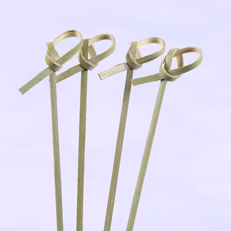 Disposable BBQ Bamboo Sticks Mutton Beef Bamboo Sticks String of Fragrance Night Market Stall Sugar-coated haws Bamboo Sticks 100 Pack