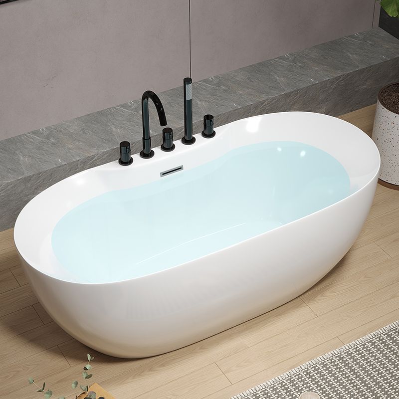 Bathroom Household Small Apartment Single Acrylic Adult Seamless High-end Independent Bathtub and Tub for Hotel