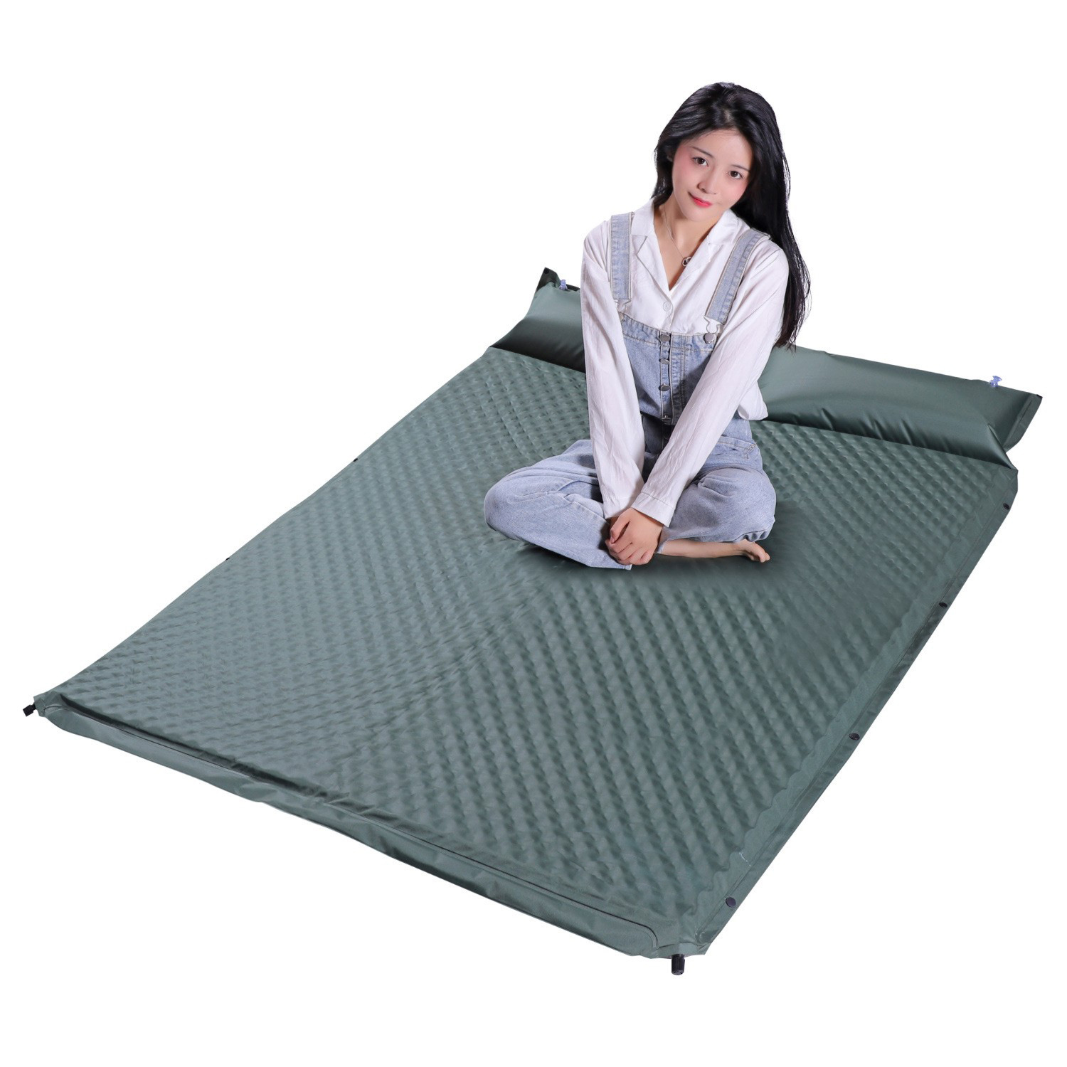 Camping Egg Nest Wave Point Automatic Inflatable Mattress Air Cushion Camping Inflatable Mat picnic Mat Tent Outdoor Supplies