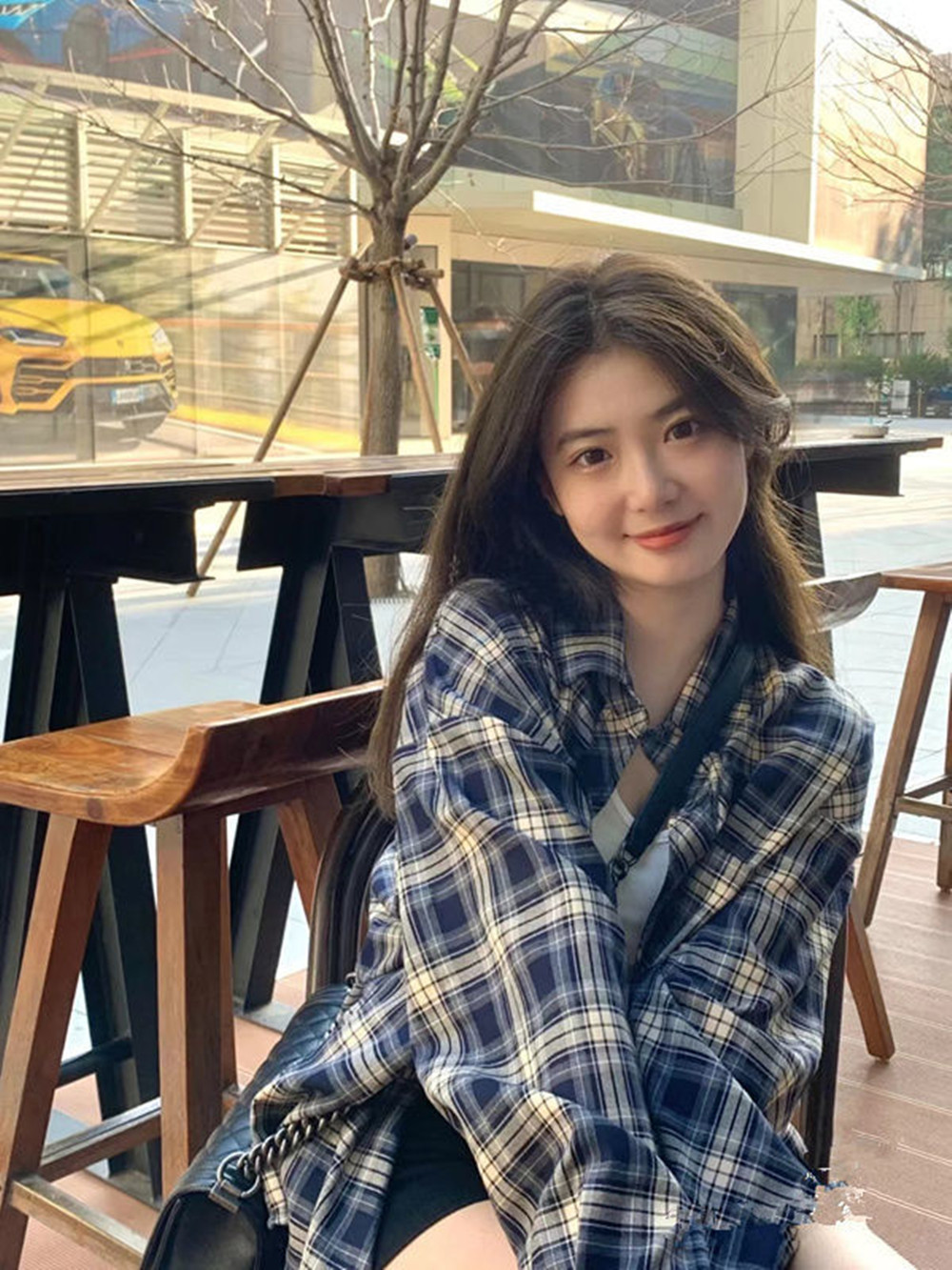 Plaid Shirt Women's Long-Sleeved Top Spring and Autumn Korean Loose Retro Lazy Style Cardigan Shirt Jacket Wholesale