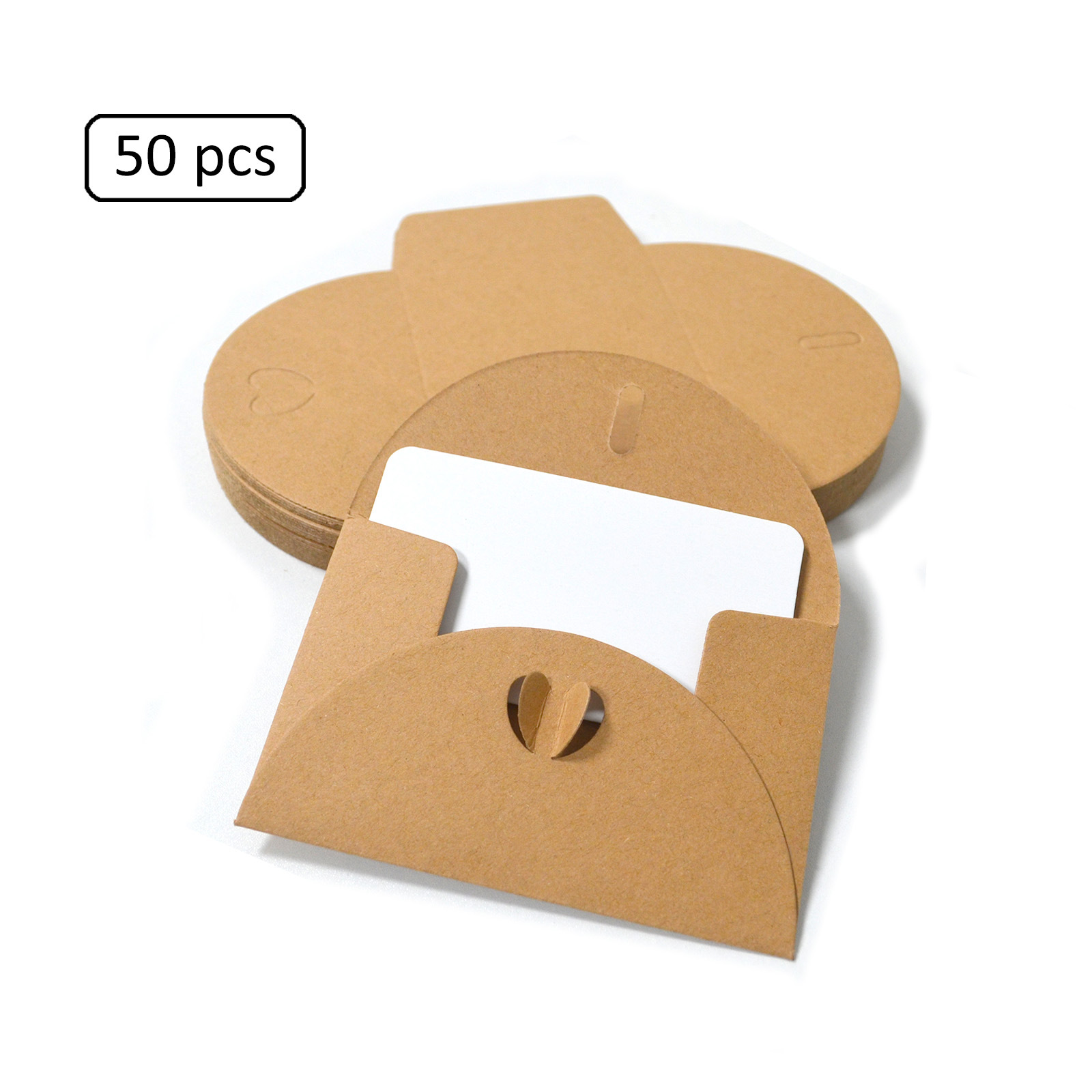 Hot Selling European Style Wedding Envelope Vintage Kraft Paper Envelope Birthday Wedding Greeting Card Blessing Card Creative Packaging Box