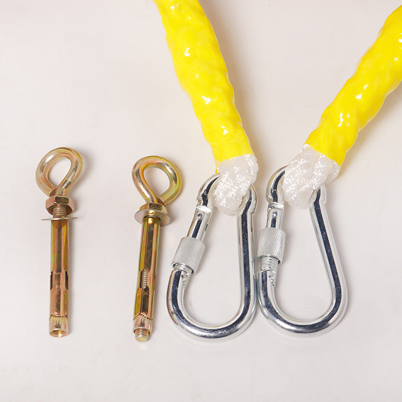 Solid Wood Soft Ladder Emergency Fire Training Rescue Escape Ladder Manufacturer Direct Delivery Household Log Climbing Ladder Can Be Wholesale