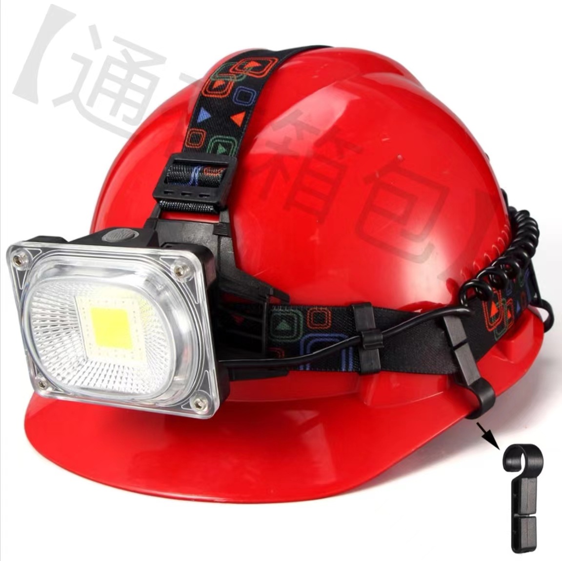 Factory direct safety helmet head buckle hot-selling buckle fixed non-slip buckle plastic hook buckle lamp belt hook hook buckle