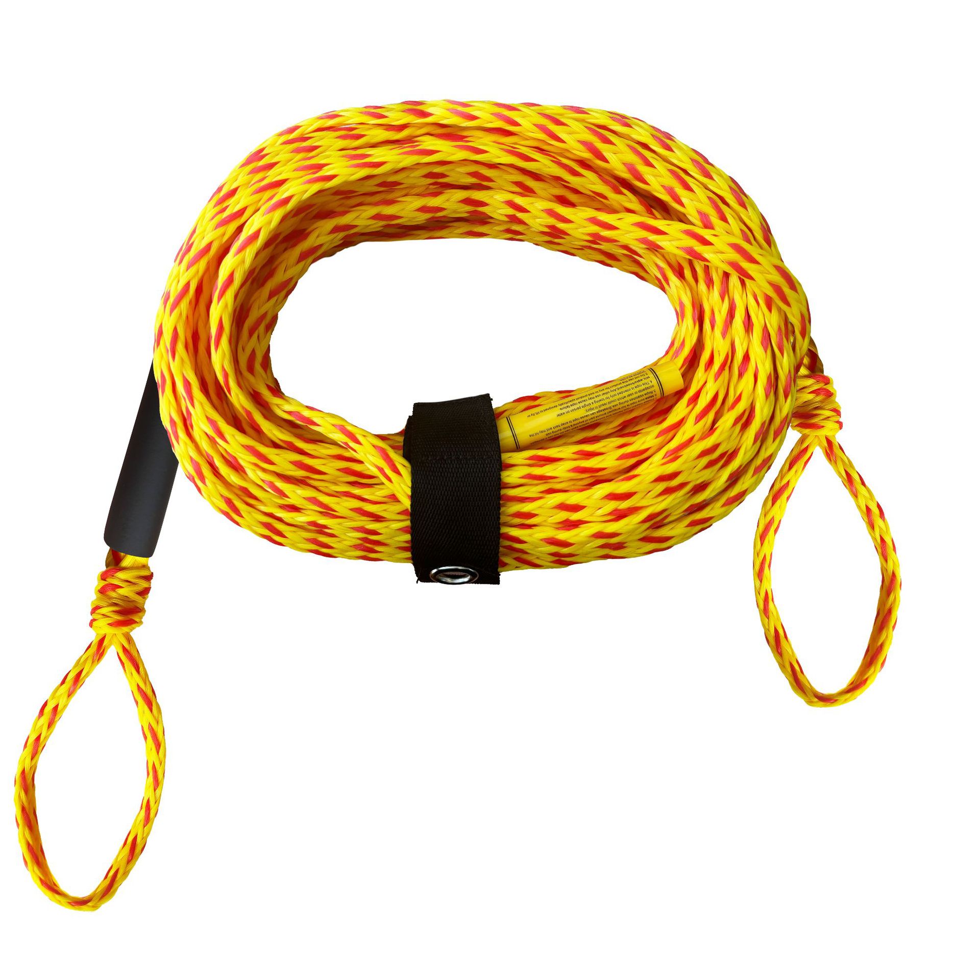 60FT tail wave traction rope water skiing rope large tension stable rope water surfing pull ring motorboat drag rope