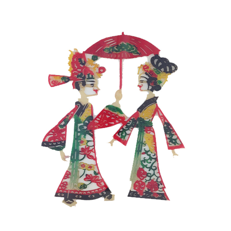 Xi'An Shadow Decorative Painting Ornaments Chinese Style Specialty Gifts for Foreigners Handicrafts and Souvenirs