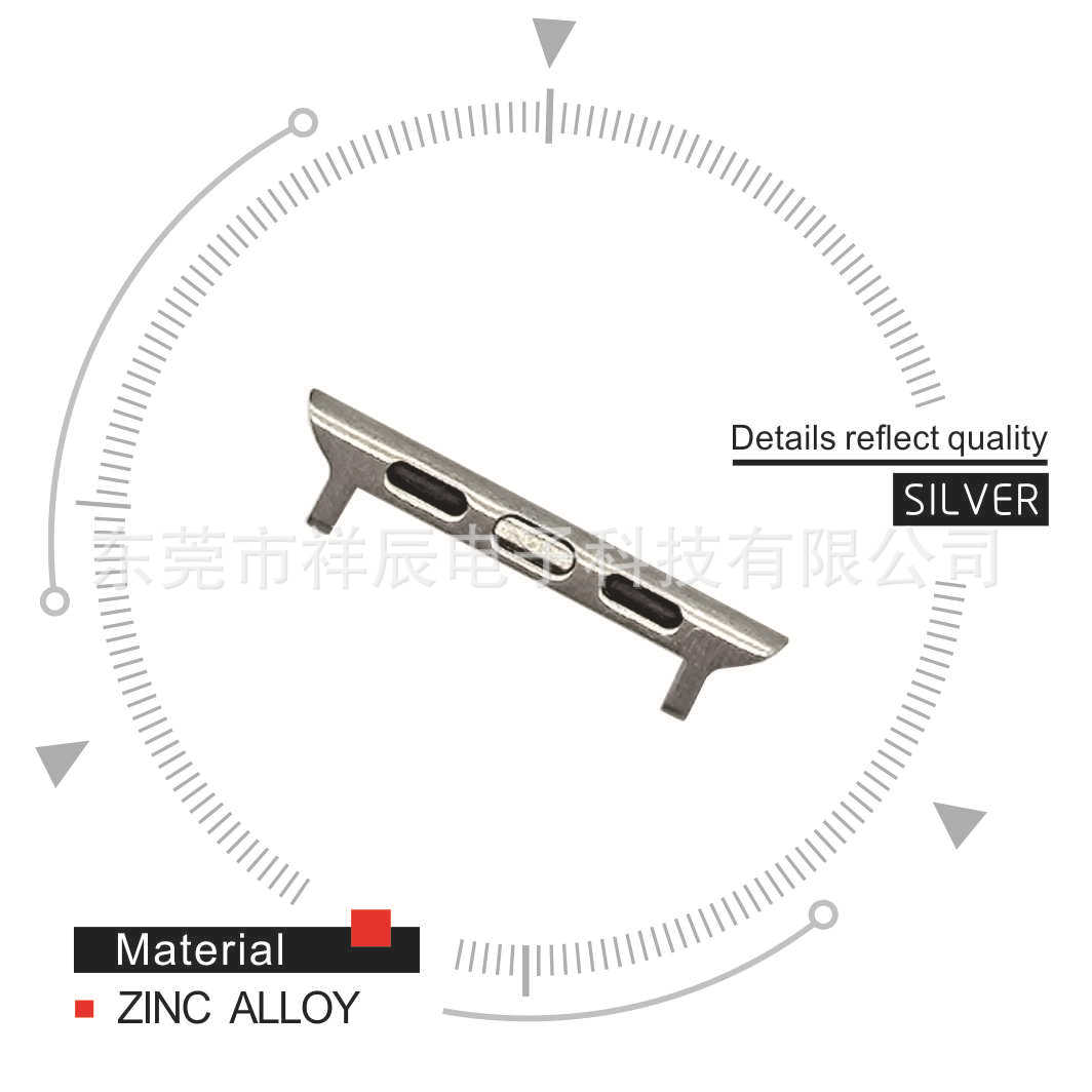 Подходит для Apple Watch 1-8, соединитель ремешка 38/42мм