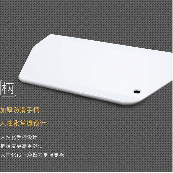Paint tool plastic scraper PP trapezoidal scraper plastic scraper small size cutter for gifts
