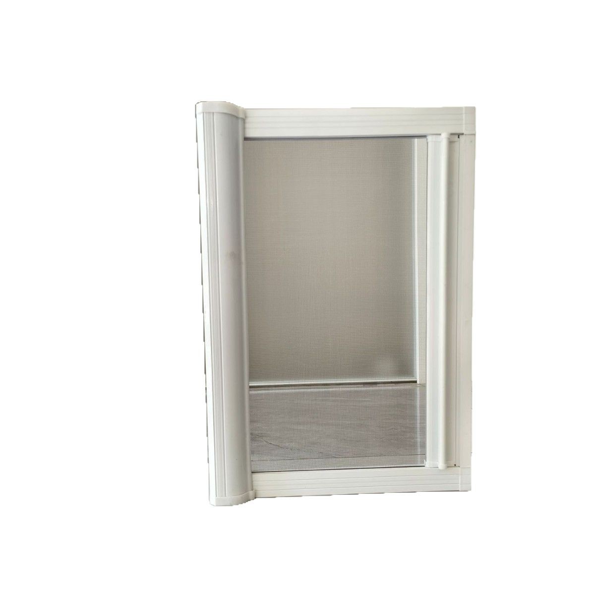 Doors and Windows Aluminum Alloy Roll Invisible Screen Anti-Mosquito Retractable Screen Door Push-Pull Screen Window Screen Aluminum Sand Window Wholesale