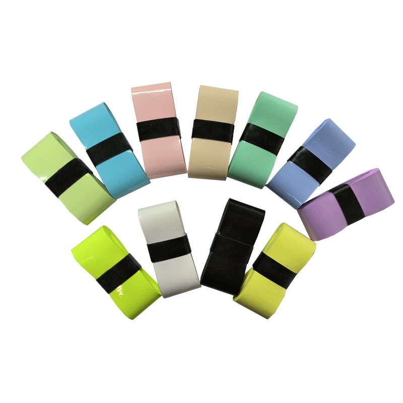 Customized Manufacturers Supply Ultra-Thin Hand Glue for Badminton Tennis Rackets, Non-Slip, Sweat-Absorbent and Comfortable Hand Grips, Elastic Wrapping Straps