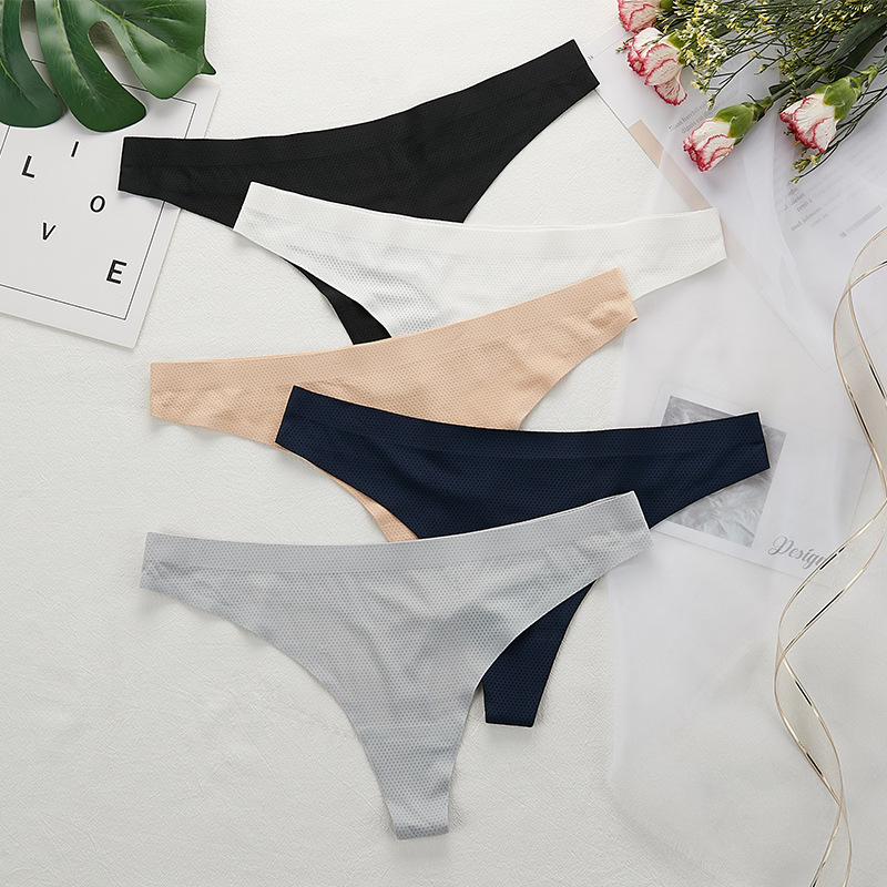 Новые бесшовные стринги для женщин, низкая талия, дышащие, фабричные продажи