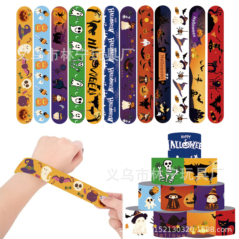 Хэллоуинское кольцо, браслет для праздника, мультяшный браслет