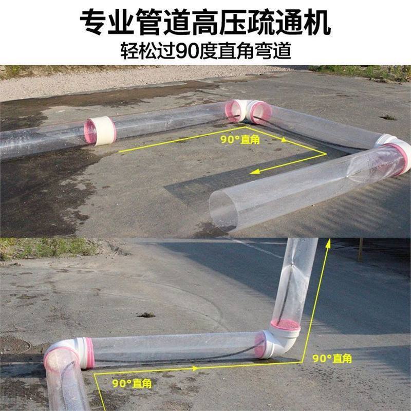 Diesel Gasoline 220V Pipeline High Pressure Dredging Machine Large Electric Water Rat Professional Sewer Dredging and Cleaning Machine