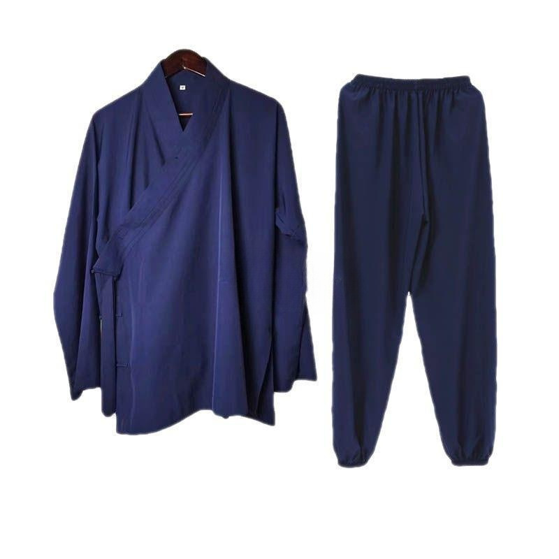 Taoist Clothing Taoist Supplies Clothing Men's and Women's Taoist Robes Long Robes Short Robes Short Jackets with Buttons Short Thin Suits High Performance