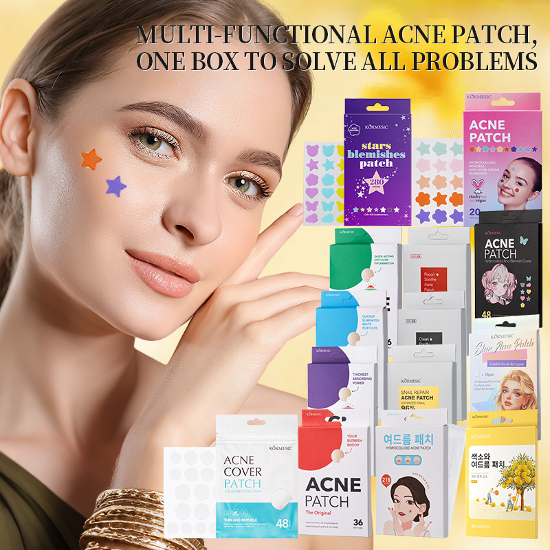 KORMESIC полный английский пластырь от акне уход за лицом кросс-граничная внешняя торговля взрыв на Amazon