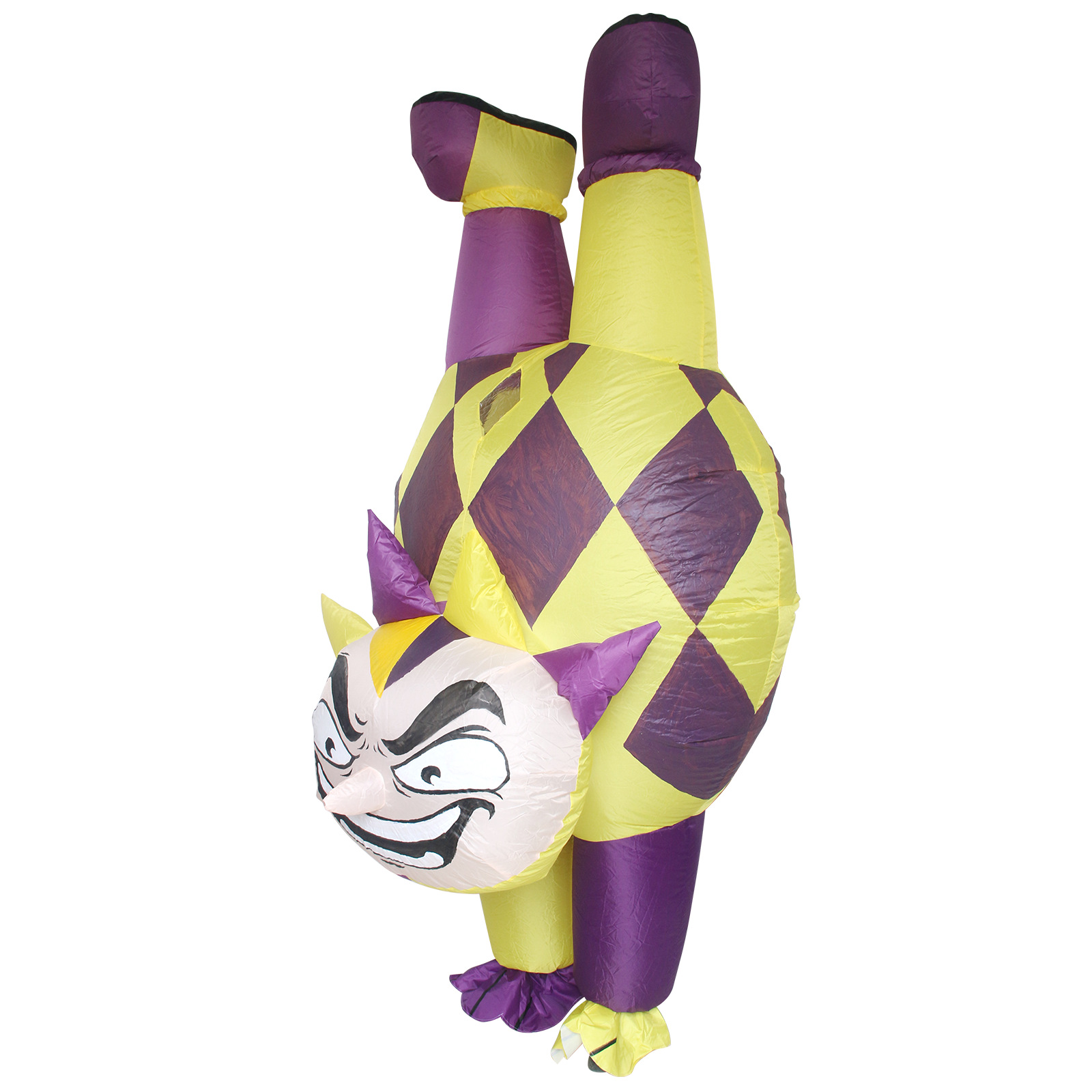 Cartoon New Product Inverted Clown Inflatable Suit Halloween Inflatable Doll Carnival Inflatable Suit Holiday Party Costume