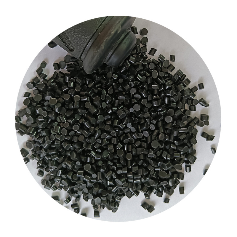 Soft Pvc Particles Native Plastic Raw Materials Polyvinyl Plastic Particles Handle Cover Black Regenerative Particles