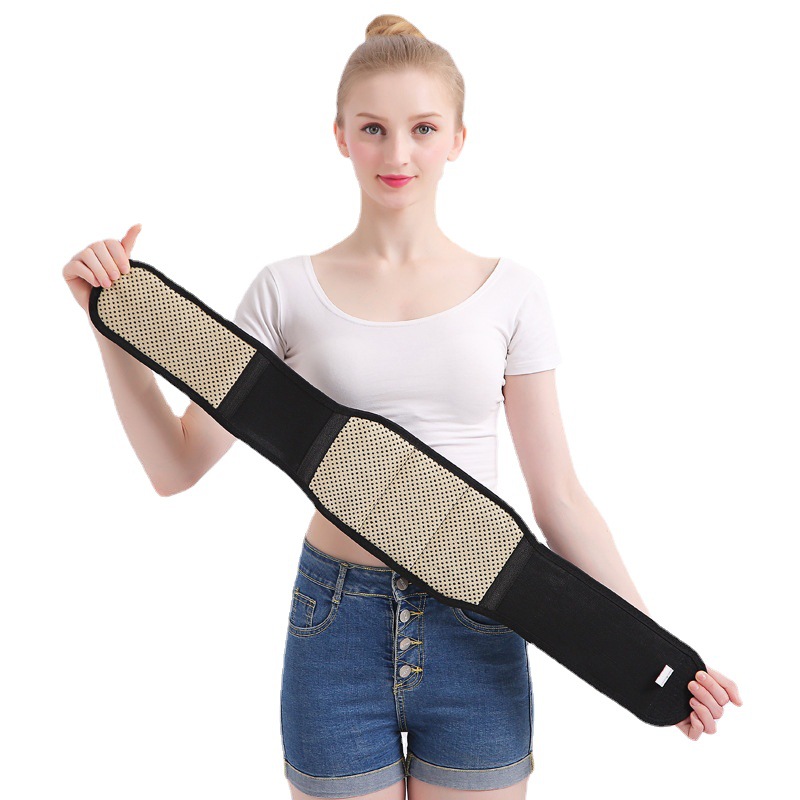 Factory wholesale steel plate waist protection tomalin self-heating belt steel plate warm magnetic therapy fever waist belt