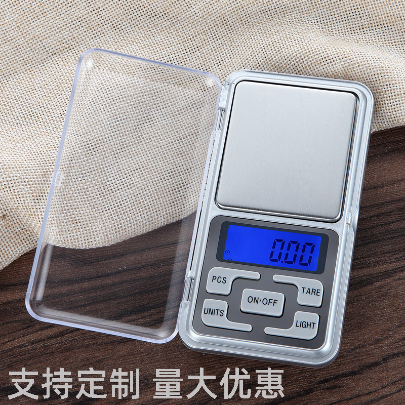 Оптовая продажа мобильных весов для телефона Электронные каратовые весы Нержавеющие мини карманные весы Граммовые весы Домашние электронные ювелирные весы