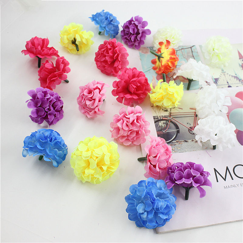 Factory simulation small ball chrysanthemum single Branch Small ball chrysanthemum home display simple and clean dried flower thousand-layer chrysanthemum fresh
