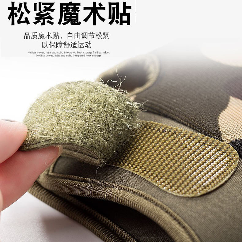 Children's half finger tactical gloves men's non-slip wear-resistant training protective paratrooper riding sports 8-15 years old military fan gloves