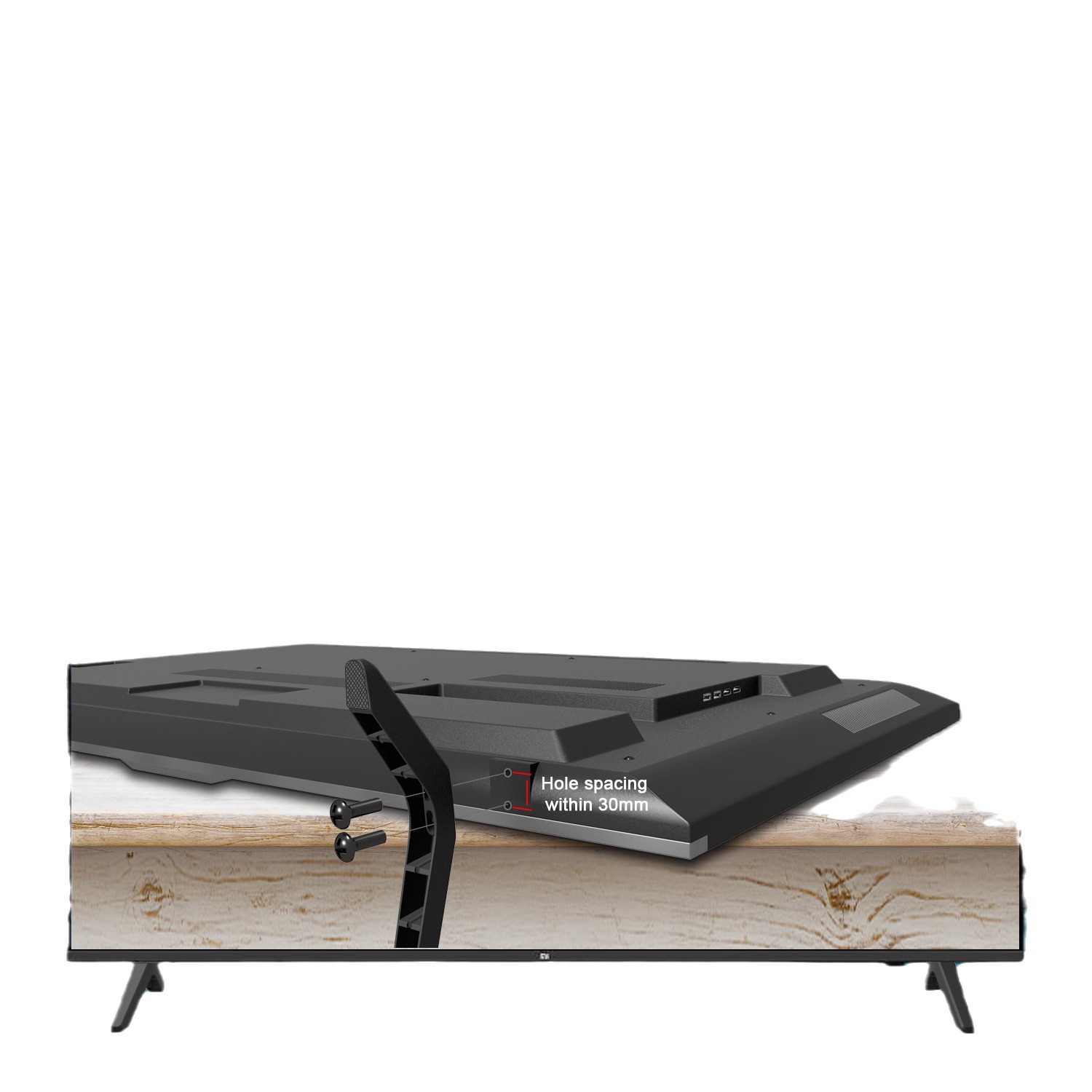 Universal TV Stand Legs Universal TV Desktop Stand Adjustable Cross-Border Amazon ebay