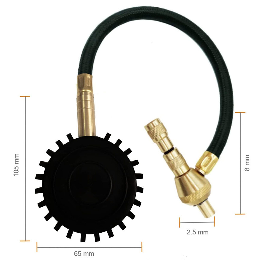 Air Pressure Gauge, Tire Pressure Gauge, Rapid Deflation Tire Pressure Gauge, Luminous Dial, Tire Pressure Gauge