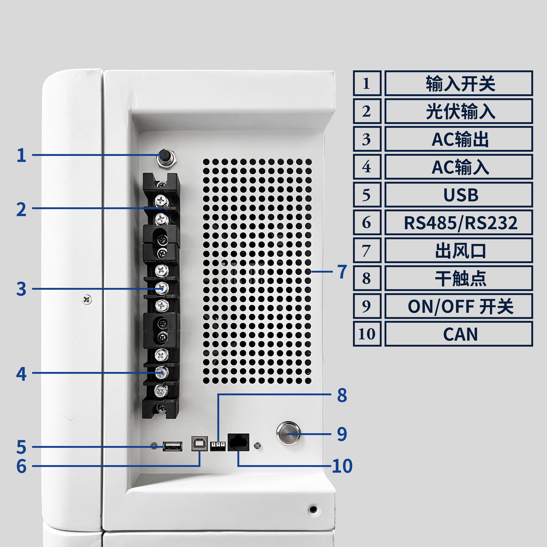 Brand New Home Solar Power Supply System 220V Household Photovoltaic Power Generation Vertical Stacking Energy Storage Battery All-In-One Machine