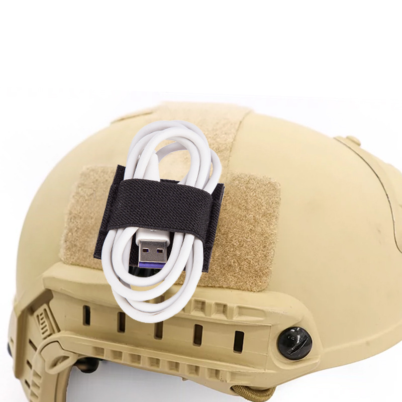 Tactical Headphone Equipment Wire Harness Belt Walkie-talkie Harness Belt Tactical Helmet Harness Velcro